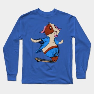 Guinea Pig Skater Long Sleeve T-Shirt